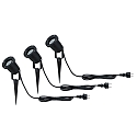 Paulmann Paulmann Special Line LED Plante Lampe med jordspyd IP44/IP65 3,5W 3000K GU10 sort, s�t af 3