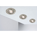 Indbygningslampe QUALITY, 12V, GU5,3, 51mm, drejelig