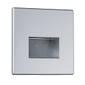 Paulmann Paulmann Wall recessed luminaire LED Edge, 1,1W, chrome matt, inkl. lamp