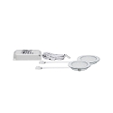 Paulmann Paulmann LED M�bler Indbygningslampe rund 2x2,5W 6VA 230/12V 3000K, s�t af 2 chrom