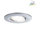 Set of 10 Outdoor LED Recessed spot CALLA IP65, swivelling, 230V, each 6W 4000K 680lm 100