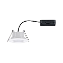 Paulmann Outdoor LED Recessed spot CALLA IP65, swivelling, 230V, each 6W 4000K 680lm 100�, white matt