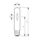 Philips metal halide lamp MASTER CITYWHITE CDO-TT T35 E27 2800K CRI 80-89 dimmable