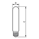 Philips LED lamp Tforce CORE LED ROAD MV T46 E40 40W 6500lm 2700K 330� 