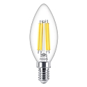 LED lyskilde kertef�rmet MASTER Value LEDCandle B35 E14 3.4W 470lm 2700K CRI 90