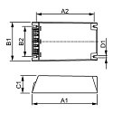 Philips Ballast HID-DV PROG XT 100 SON Q 208-277V DALI styrbar, programmerbar, PWM-d�mpningsudgang