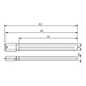 Philips LED lyskilde PLL (TC-L) HF 2G11 24W 3200lm 3000K 240� CRI 83