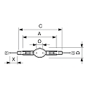Philips Halogen-metaldamplampe MST MHN-SB K12s-7 WH HO TD40 2100W 5600K 