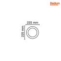 RADIUM fluorescent tube BONALUX RING T5 840C ring shape T5 matt 2GX13 22W 1900lm 4000K 360 CRI 80-89 dimmable