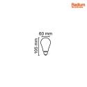 RADIUM filament lamp standard ESSENCE AMBIENTE LUX A60 E27 7,5W 865lm 2400K 300 CRI >80 