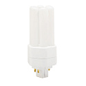 Kompakt LED-lampe ESSENCE TRIO/E18 830 (RALUX TRIO/E RETROFIT) omskiftelig mat GX24q-2 7W 855lm 4000K 280� CRI >80  mat