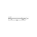 RADIUM LED r�r T8 STARPLUS T8 FOOD EM G13 12W 1100lm 3300K 190� CRI 80-89 