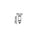 RADIUM LED erstatning for HRL lyskilder HPM HRL125 E40 41W 6000lm 4000K CRI 80-89 