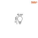 RADIUM LED drop lamp ESSENCE DROP D40 E27 4W 470lm 2700K 300 CRI 80-89 