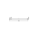 RADIUM LED r�r T8 ESSENCE T8 EM omskiftelig mat G13 17,5W 1980lm 3000K 200� CRI 80-89 