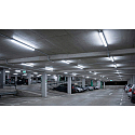 RADIUM Fugtt�t armatur STAR 1200/840 PS THRW 150LM/W omskiftelig, multipower, kablet gennem IP66, hvid 