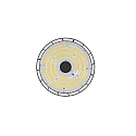RADIUM hall spot STAR 100 DALI GEN5 DALI controllable, CCT Switch, multipower, focusable IP65, black dimmable