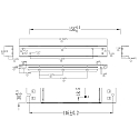 RADIUM LED driver DC DRIVER DALI 30W/550-750mA DALI styrbar, konstant str�m, justerbar, s�lvgr�