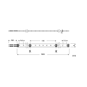 RADIUM Radium LED Strip RaLED Star 400, IP00, 24Vdc, 70 LED/m, 3.6W/m 3000K 440lm/m 120�, customizable x 0.8cm