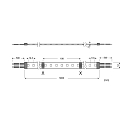 RADIUM Radium Udend�rs LED Strip RaLED Protected Colormix Star 500, IP67, 75 LED/m, 14.4W/m RGB 500lm/m 120�, tilpasselig x 1cm
