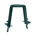 afstandsstykke 2-LEG mekanisk, sort