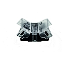 Direct connector Push Space unicolour, 10mm, IP20, for VARDAflex LED-Strips