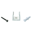 Rutec mounting bracket VARDAFLEX ECO AC, white