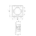 Rutec ber�ringsd�mper AC-DALI TOUCHPANEL RGBW RGBW