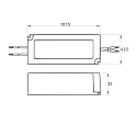 Rutec Str�mforsyning 24V, 40W DIM