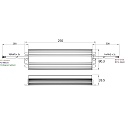 Rutec Str�mforsyning 24V, 50-120W DIM, IP67