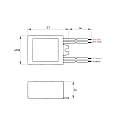 Rutec konverter 600MA / 1.8-6.6W konstant str�m, omskiftelig