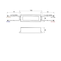 Rutec konverter 350MA / 9.1-14.7W konstant str�m, omskiftelig