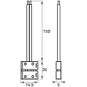 Rutec Feeder VARDAFLEX RGB PROFI 4-polet, RGB, hvid