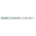 Fuldt silikoniseret LED-strip VARDAFLEX IP68 - 830 - 1.1CM hvid