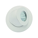 Downlight GU10 rund, svingbar GU10 IP20, hvid mat