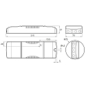 LED driver TRIDONIC,ON/OFF AC/DC SUITABLE konstant str�m, omskiftelig
