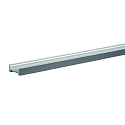 U-profil FUP18/7 / 2M flad, aluminium anodiseret