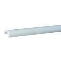 tilbeh�r profil d�ksel RPD21 OPAL 2M halvrund, hvid 200cm