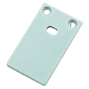 end cap UP20/11 / H37MM with feed-in option, aluminium