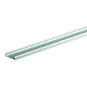 U-profil BENDABLE FUP18/6B flad, b�jelig, aluminium