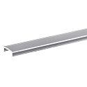 tilbeh�r profil d�ksel EP18/18 / WEP26/70 SEMI-FROSTED 2M let buet, hvid 200cm