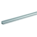 U-profil MUP8/8 MINI - 2M, aluminium anodiseret