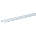 tilbeh�r profil d�ksel INDIRECT SP68/26 FROSTED 2M flad, indirekte, hvid mat 200cm