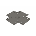 Profilforbinder VARDAFLEX PLATIN INGROUND (RUP-PGF901) - CROSS CONNECTOR, rustfrit st�l