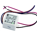 LED driver 350MA / 3-8V DC / 1.1-2.4W konstant str�m, omskiftelig, hvid