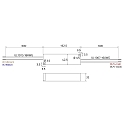 Rutec Projekt LED driver LP SERIES 5V DC / 40W konstant sp�nding, omskiftelig, hvid