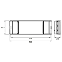 Rutec Projekt D�mper DMX 512 ACTOR / 350MA / 960W / 5 COLOUR 4 kanal, kan styres via DMX, bl�