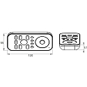 Rutec Projekt remote control HAND / RGB 4 channel