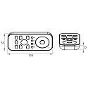 Rutec Projekt remote control HAND / RGBW 4 channel