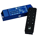 controller RF 12V/24V - 240W/480W - SINGLE COLOUR 1-fold, 4 channel, blue, black
